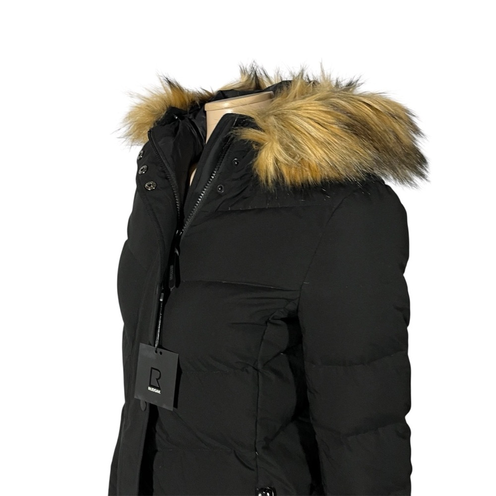 NWT Rudsak Cathy Black Down Puffer Long Jacket - Picture 9 of 15